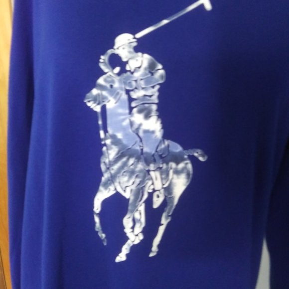 Polo Ralph Lauren Long Sleeve Big Pony graphic  cotton Tee shirt size sm… - Picture 13 of 13